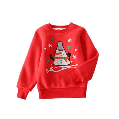 LittleMaylah™ Christmas Snowman Baby Sweater