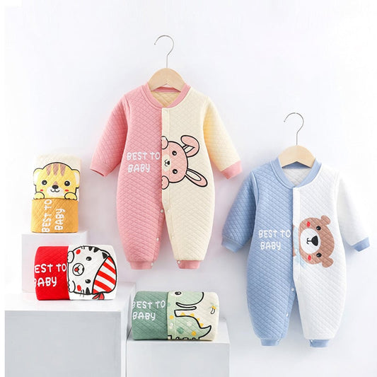 LittleMaylah™ Thickened Baby Warm Onesies
