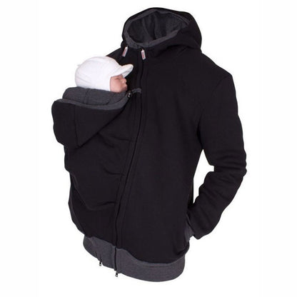 LittleMaylah™ Winter Baby Carrier Hoodie for Parents