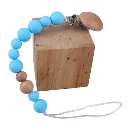 Pacifier Clip Silicone Nipple Chain