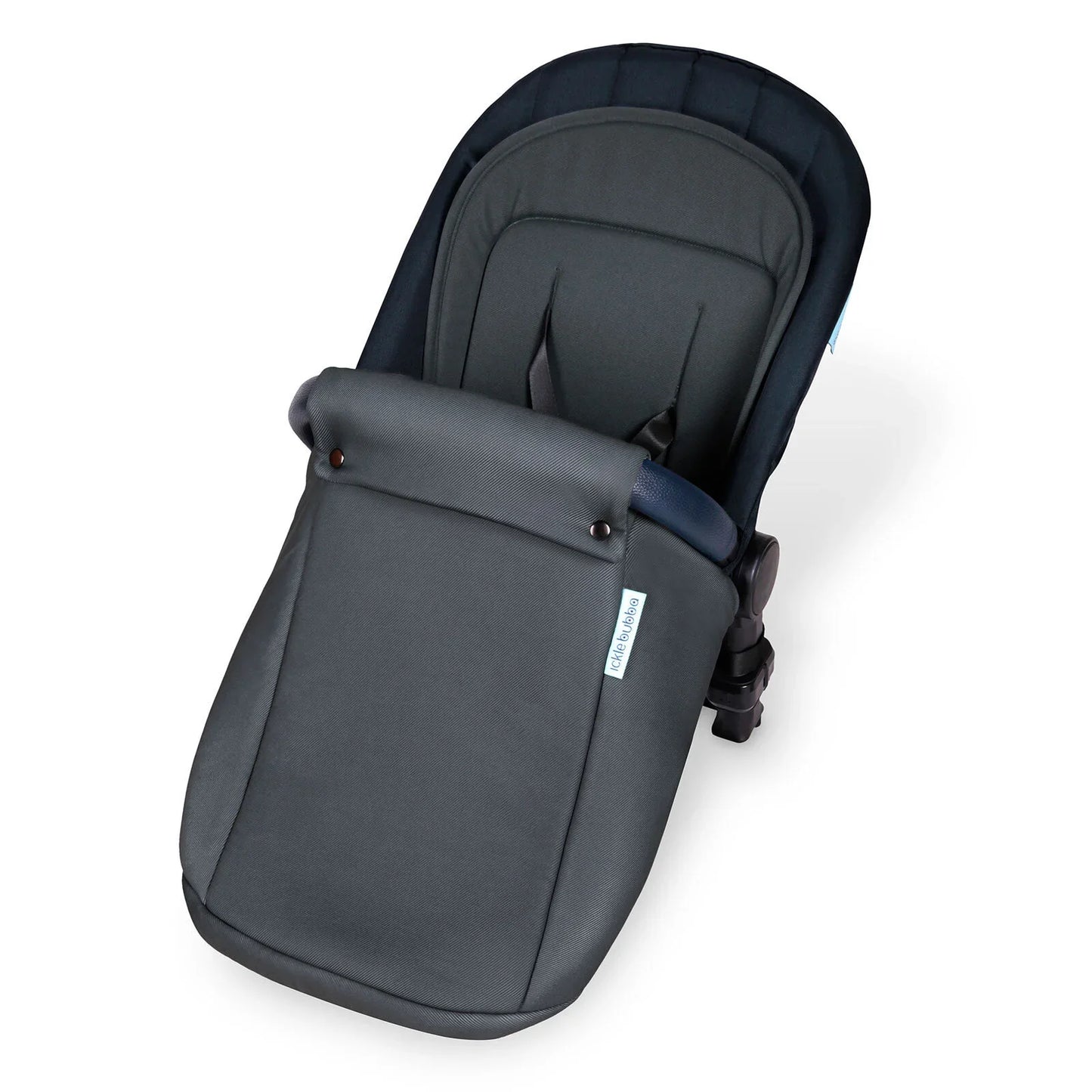 Ickle Bubba Stomp V4 2-in-1 Carrycot & Pushchair - Chrome/Blueberry/Blueberry
