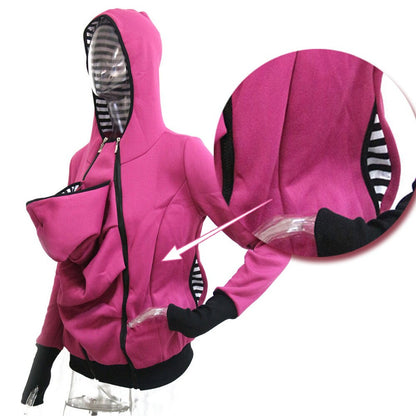 LittleMaylah™ Maternity Baby Carry Winter Hoodie