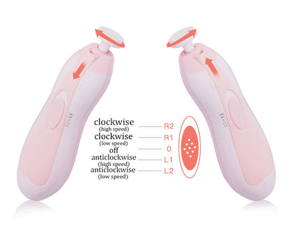 LittleMaylah™ Anti-scratch Multifunctional Baby Electric Nail Polisher