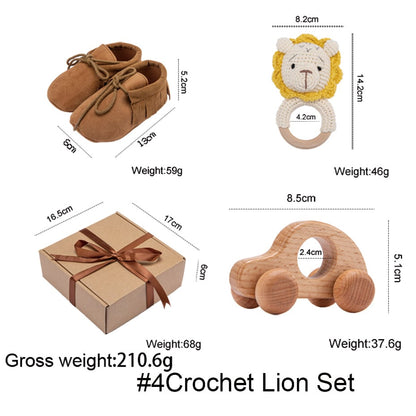 LittleMaylah™ Baby Gift Box Set – Bath Towel & Toy Essentials