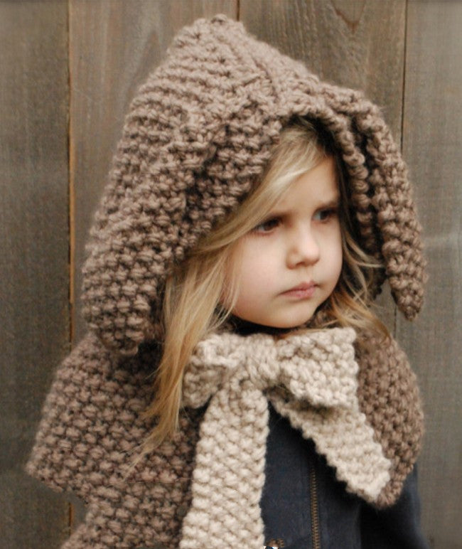 LittleMaylah™ Girls Hats scarf Handmade