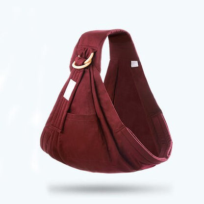 LittleMaylah™ Soft Baby Wrap Carrier – Adjustable Infant Sling & Nursing Cove
