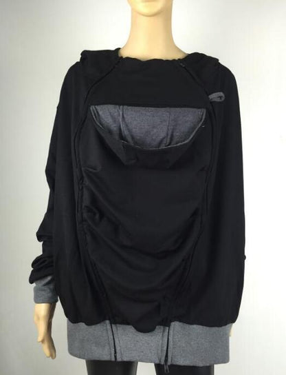 LittleMaylah™ Winter Baby Carrier Hoodie for Parents