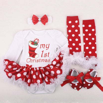 LittleMaylah™ Four-Piece – Baby’s First Christmas