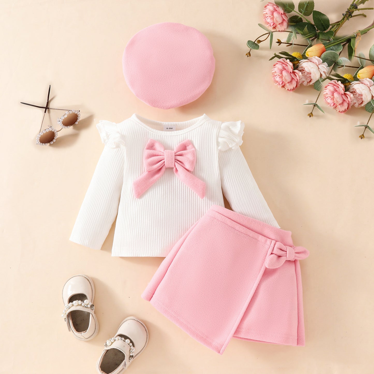 LittleMaylah™ Christmas Fashion Girl 3-Piece Outfit