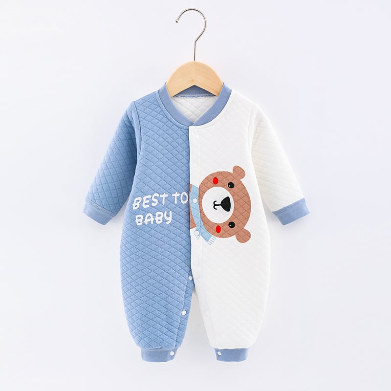 LittleMaylah™ Thickened Baby Warm Onesies