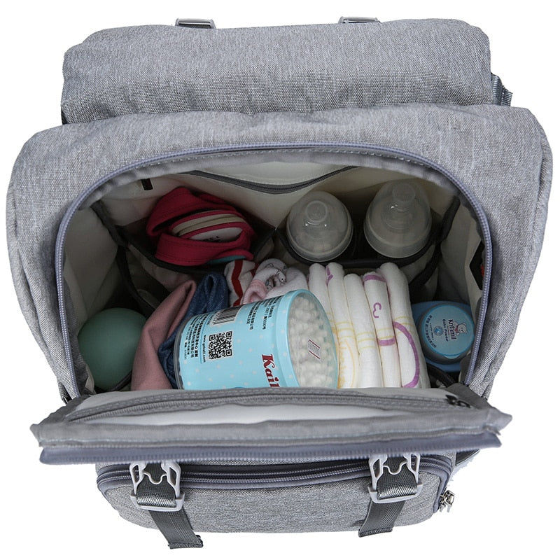 LittleMaylah™ Baby Diaper Bag With USB