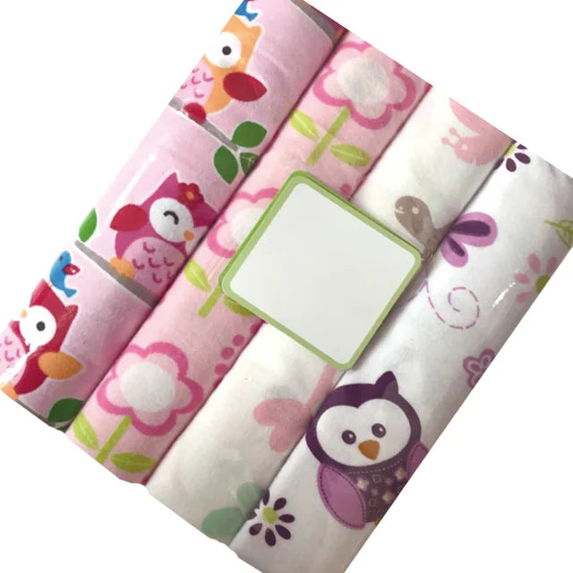 LittleMaylah™ 4-Piece Cotton Baby Swaddle Blanket
