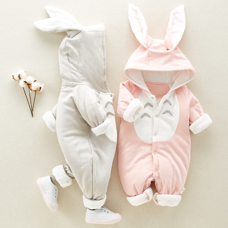 LittleMaylah™ Cozy Cotton Baby Jumpsuit