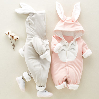 LittleMaylah™ Cozy Cotton Baby Jumpsuit