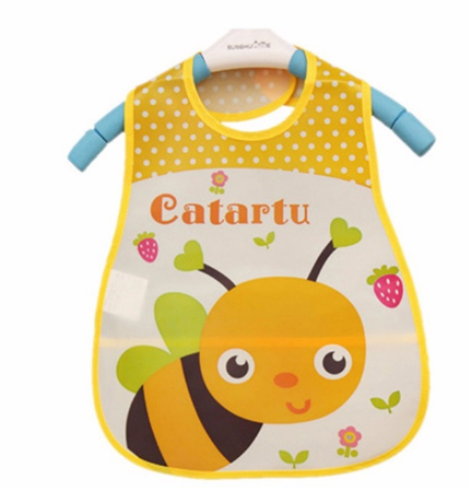 LittleMaylah™ EVA Waterproof Baby Bib – Adjustable Lunch & Feeding Bib