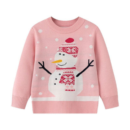 LittleMaylah™ Christmas Snowman Baby Hoodie