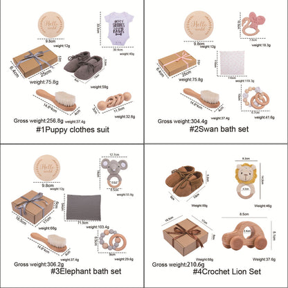 LittleMaylah™ Baby Gift Box Set – Bath Towel & Toy Essentials