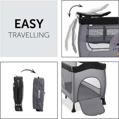 LittleMaylah™ | Hauck Sleep N Play Center, Stars – Travel Cot & Changing Station