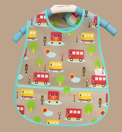 LittleMaylah™ EVA Waterproof Baby Bib – Adjustable Lunch & Feeding Bib