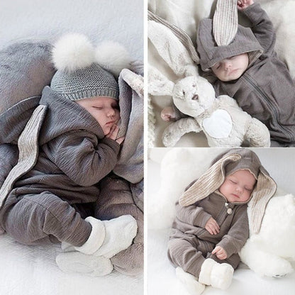 Little Rabbit Babies' Big Ears Rabbit One-piece Romper