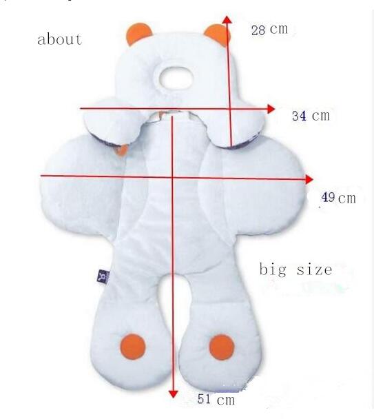 LittleMaylah™ Baby Head & Body Support Cushion