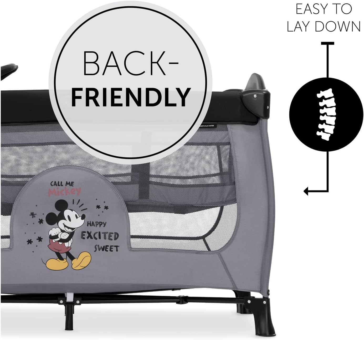 LittleMaylah™ | Hauck Sleep N Play Center, Stars – Travel Cot & Changing Station