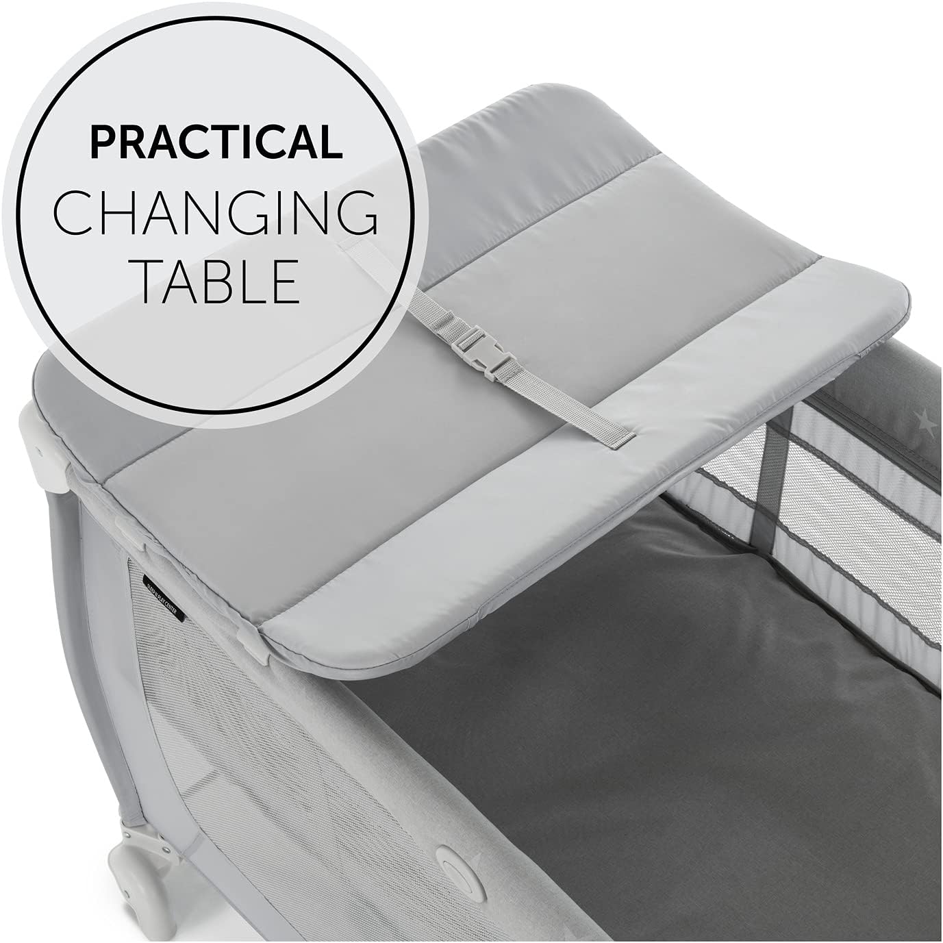 LittleMaylah™ | Hauck Sleep N Play Center, Stars – Travel Cot & Changing Station