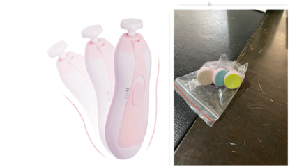 LittleMaylah™ Anti-scratch Multifunctional Baby Electric Nail Polisher