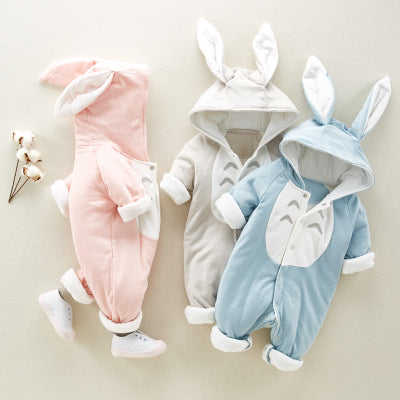 LittleMaylah™ Cozy Cotton Baby Jumpsuit