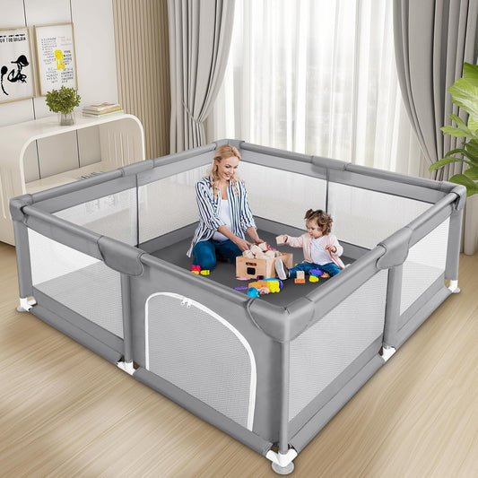 Foldable Baby Playpen – Safe, Spacious & Stylish Playtime