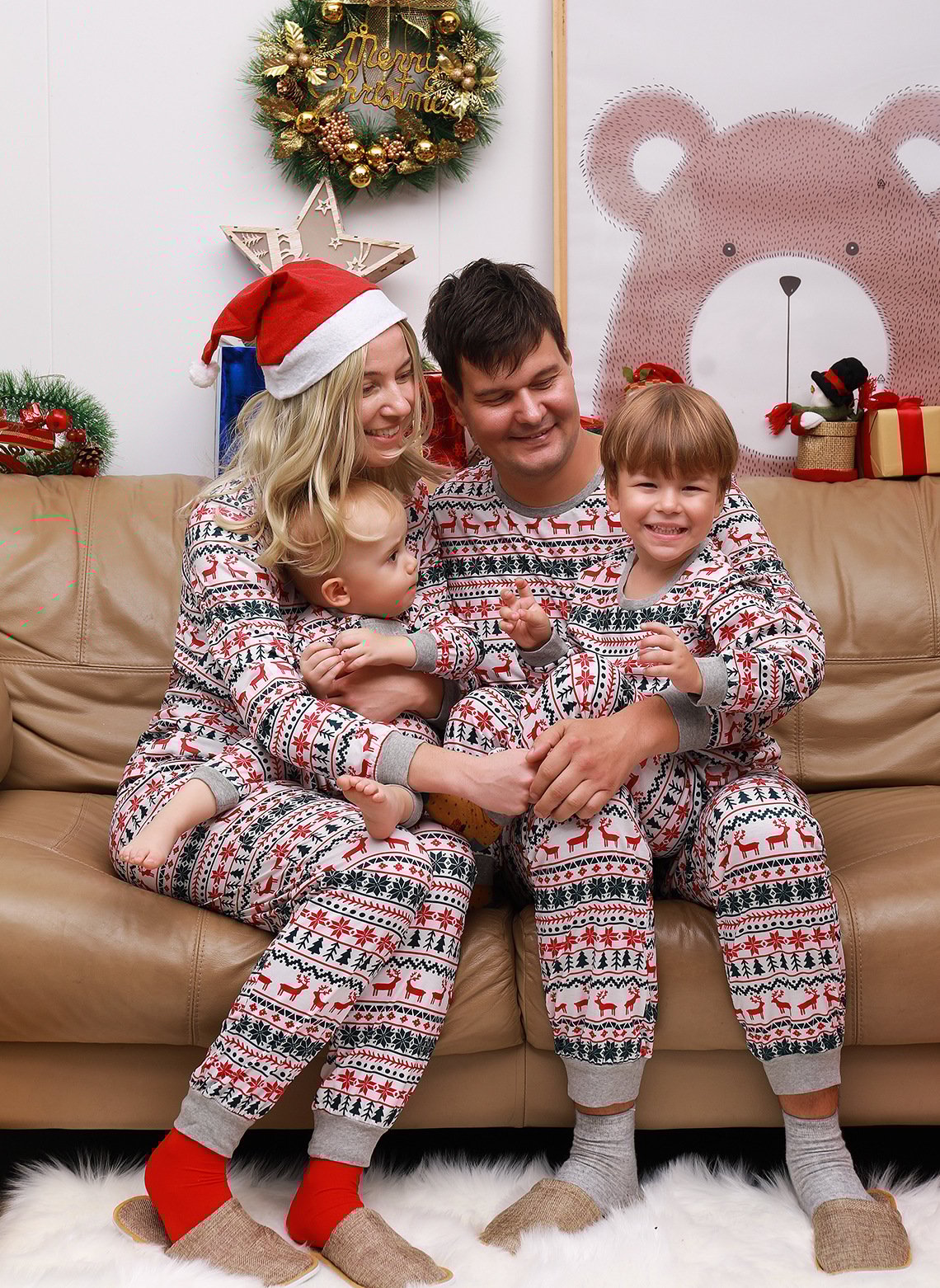 LittleMaylah™ Christmas Family Matching Pajamas