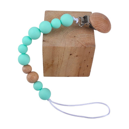 Pacifier Clip Silicone Nipple Chain