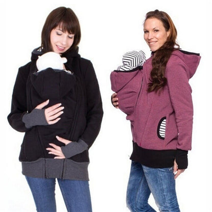 LittleMaylah™ Maternity Baby Carry Winter Hoodie