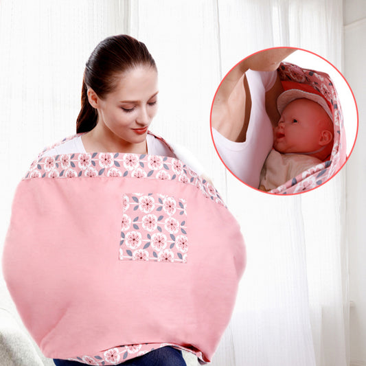 LittleMaylah™ Soft Baby Wrap Carrier – Adjustable Infant Sling & Nursing Cove
