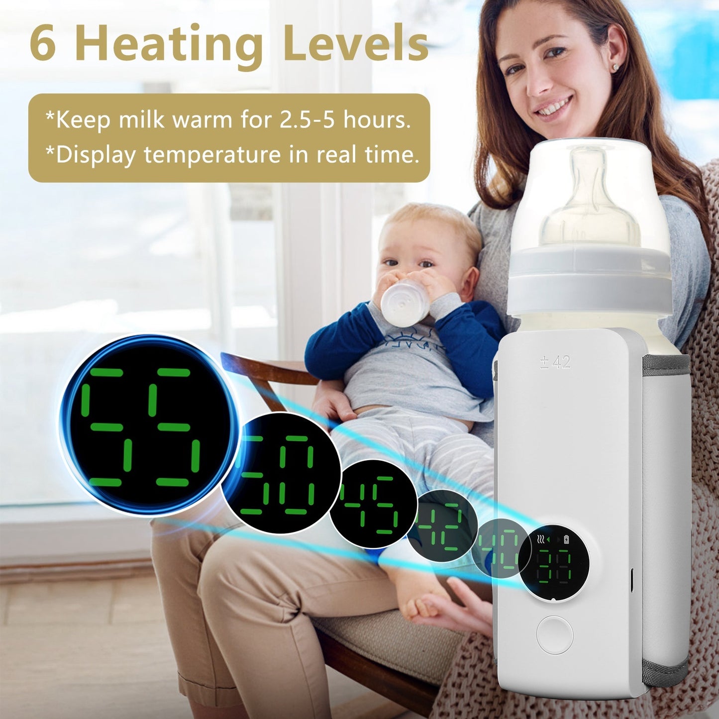LittleMaylah™ Portable Baby Bottle Warmer
