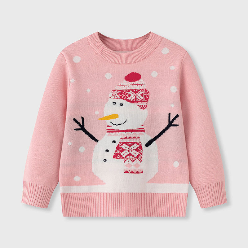 LittleMaylah™ Christmas Snowman Baby Hoodie