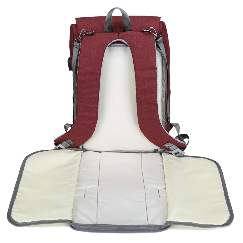 LittleMaylah™ Baby Diaper Bag With USB