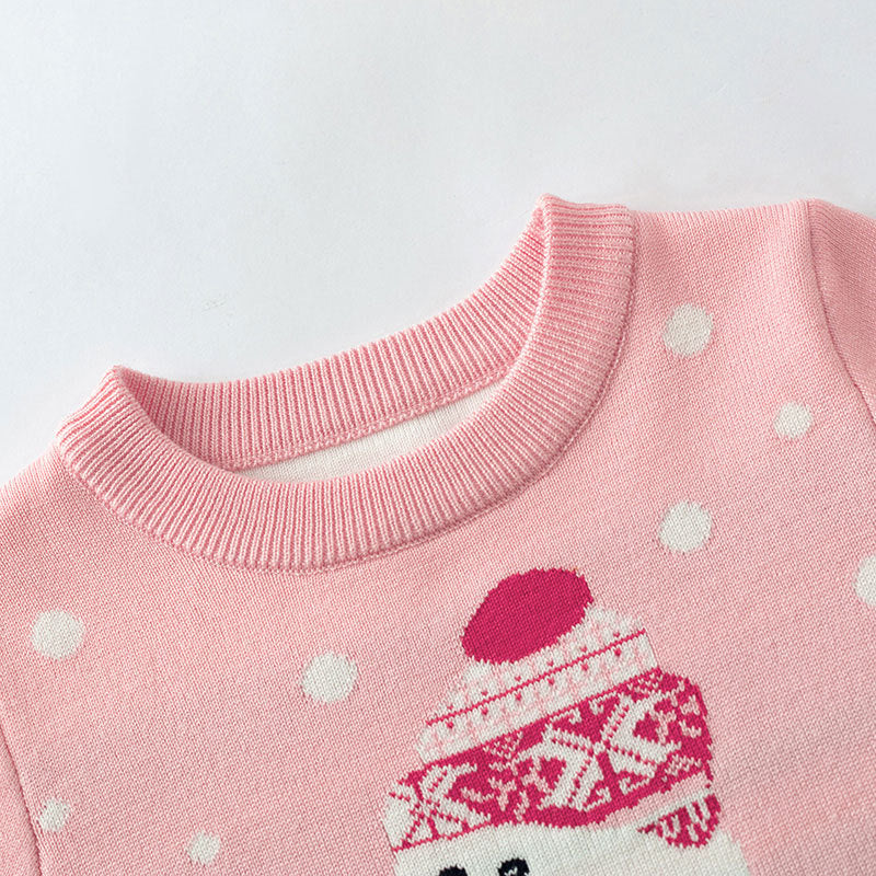LittleMaylah™ Christmas Snowman Baby Hoodie