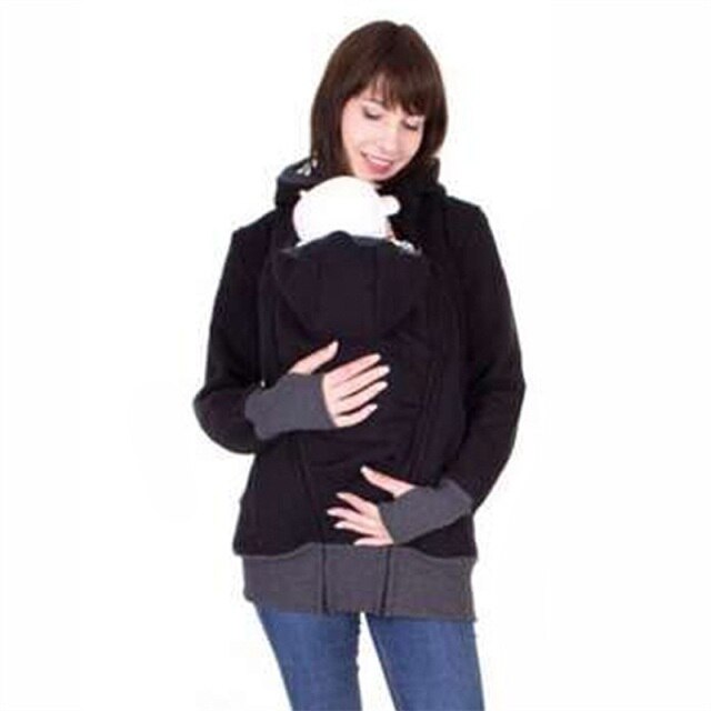 LittleMaylah™ Maternity Baby Carry Winter Hoodie