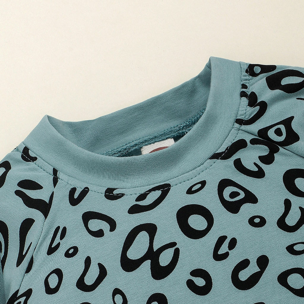 LittleMaylah™ Kids Cartoon Print Clothes Set