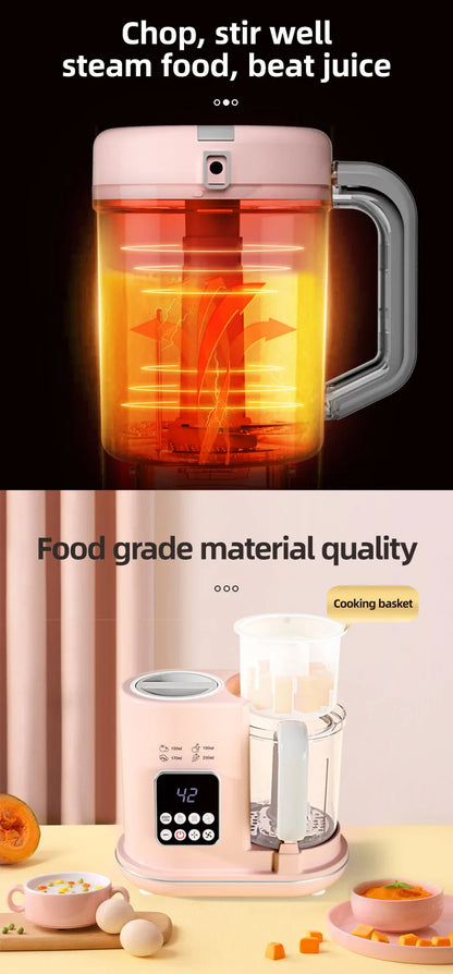 LittleMaylah™ One-Step Baby Food Maker – Steam & Puree with Touch Control"