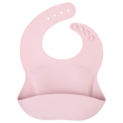 LittleMaylah™ Baby Bib Plates Bowl Spoon Tableware Silicone Baby Feeding Gift Set