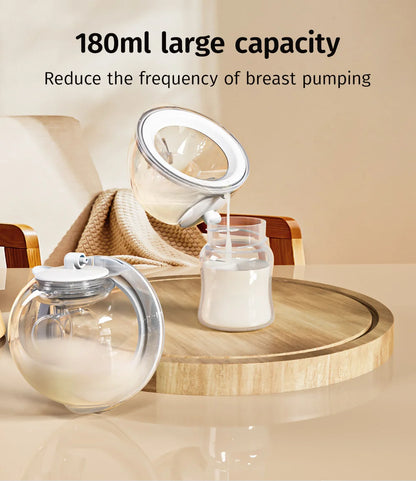 UltraSlim™ Hands-Free Breast Milk Extractor – Quiet, Wearable, Powerful.