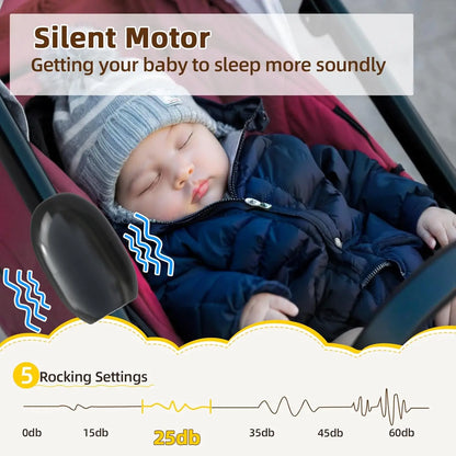 AutoSwing™ Baby Stroller – Rock, Soothe & Stroll