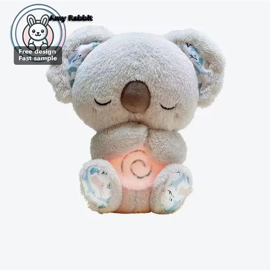 BreathSync™ Calming Plush Companion – Realistic Breathing & Soothing Glow