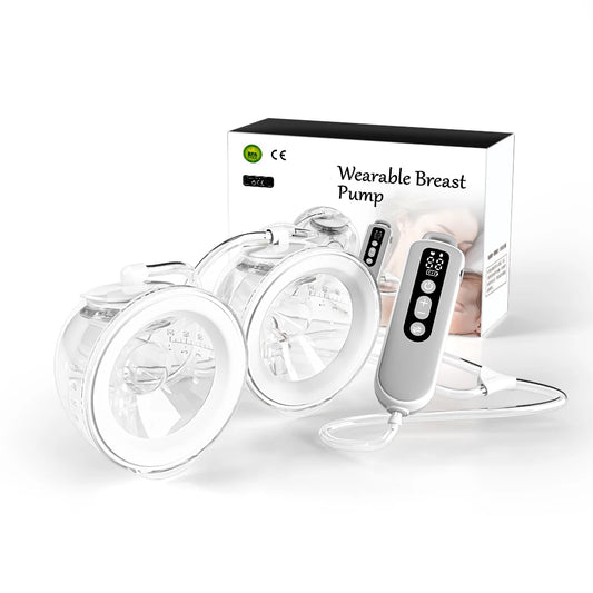 UltraSlim™ Hands-Free Breast Milk Extractor – Quiet, Wearable, Powerful.