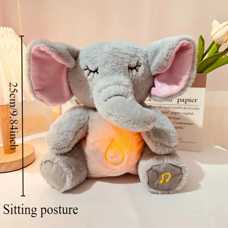 BreathSync™ Calming Plush Companion – Realistic Breathing & Soothing Glow