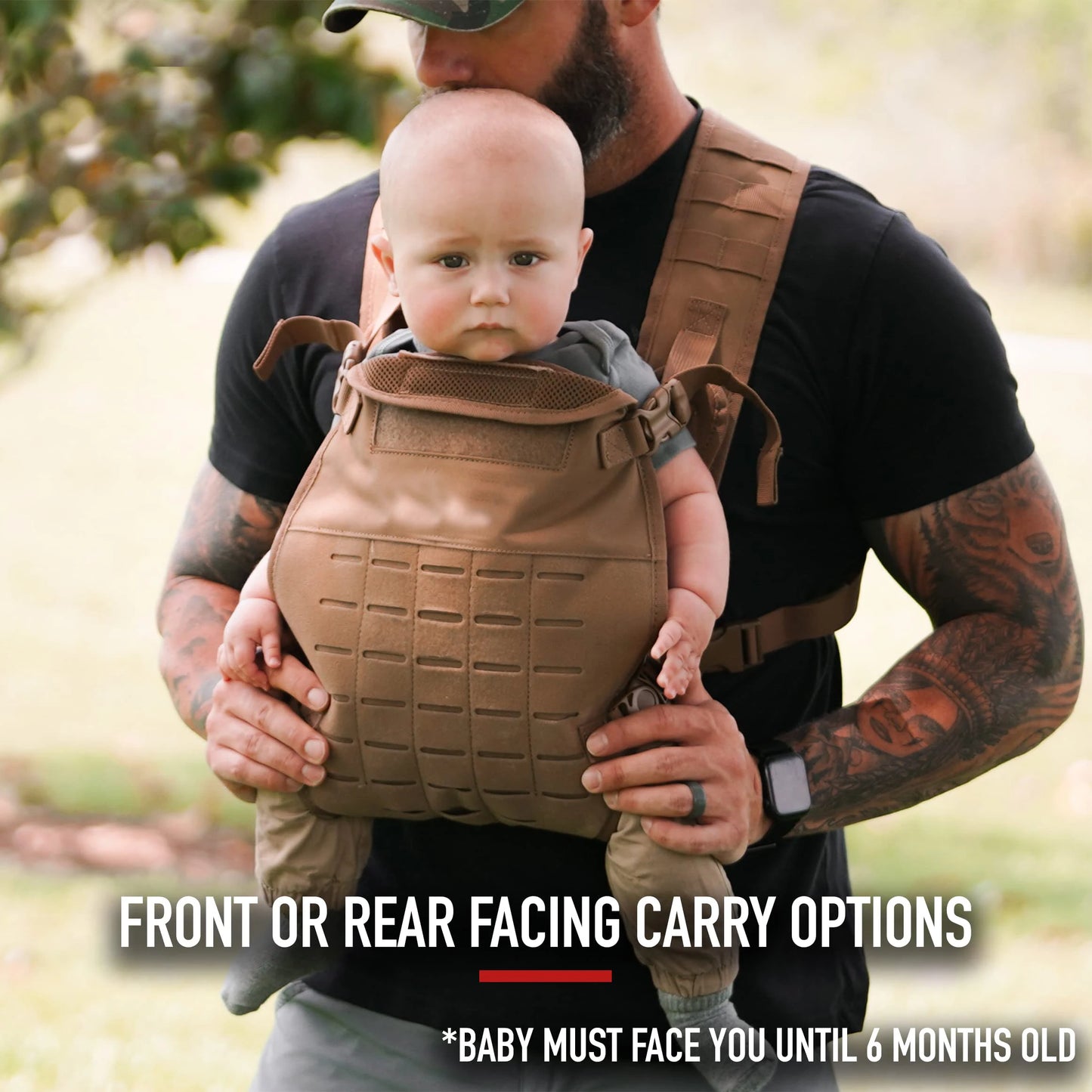 Baby Carrier for Men Dad Baby Carrier Mens Baby Carrier for Infants and Toddlers