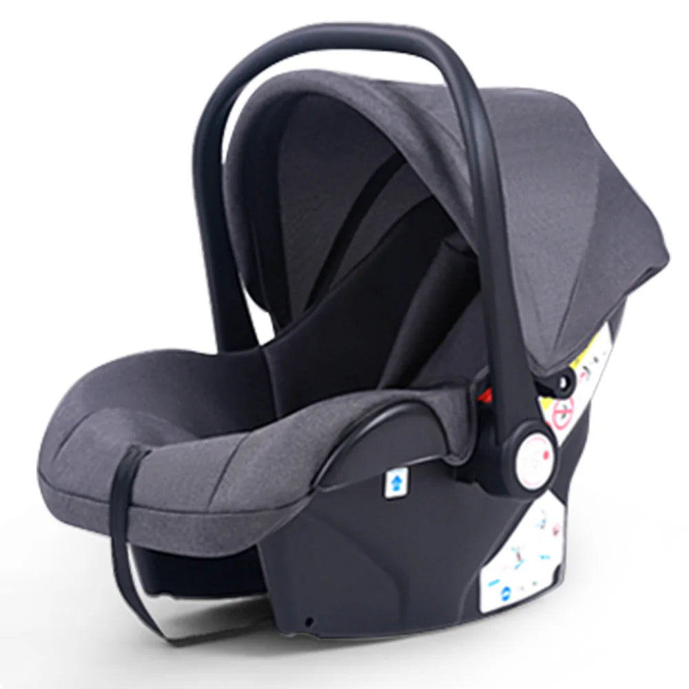 LittleMaylah™ 3-in-1 Baby Stroller & Car Seat Travel System – Luxury Kinderwagen Pram with Carriage