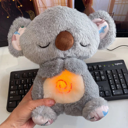 BreathSync™ Calming Plush Companion – Realistic Breathing & Soothing Glow
